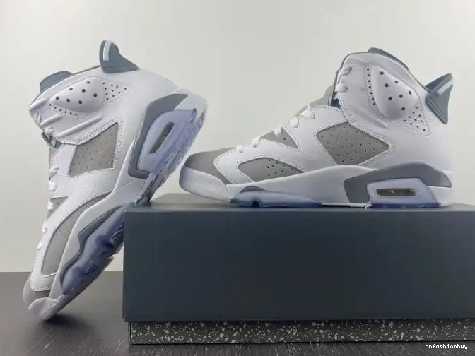 CT8529-100 Cool Grey Air Jordan 6 0607